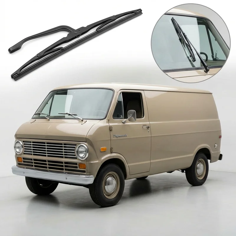 Passenger Side Wiper Blade for Plymouth PB200 Van (1974 - 1974) - 1